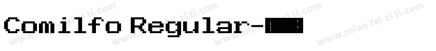 Comilfo Regular字体转换